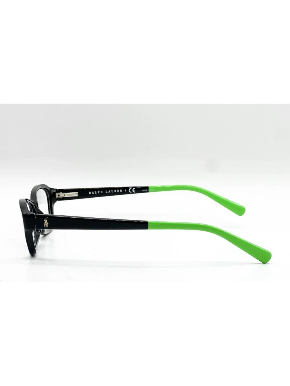 Ralph Lauren RL 6097 5387 Black Rectangle Authentic Eyeglass Frames 52-16-135
